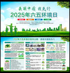 2025世界环境日宣传栏