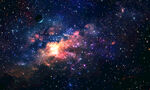 黑色宇宙星空舞台吊顶