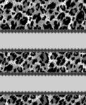 黑白豹纹拉链纹理图案
