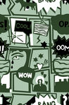 复古风漫画风格图案设计
