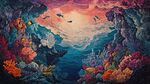 梦幻海底世界奇幻景观