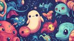 可爱外星生物的梦幻聚会