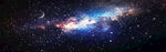 黑色宇宙星空背景墙