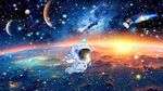 宇航员 宇宙太空