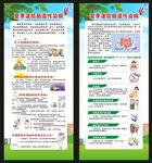 健康教育知识展架