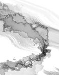 水墨抽象画意境独特