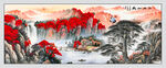 江山如画国画