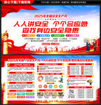 2025年安全生产月宣传栏