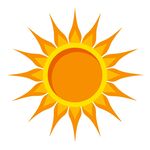 简约太阳图标
