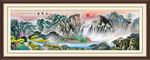 山水风景画山水