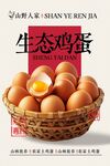 鸡蛋促销海报