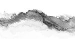 水墨山水抽象画