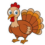 可爱卡通火鸡形象
