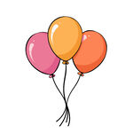 彩色气球组合