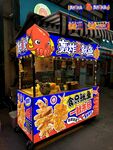 轰炸大鱿鱼摊位海报设计