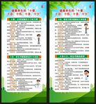 健康教育知识展架