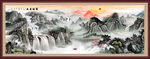 国画山水