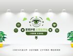 保护眼睛文化墙