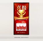 喜报海报