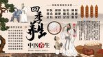 四季养生背景墙