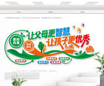 家长学校文化墙