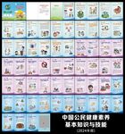 中国公民素养教育基础知识海报