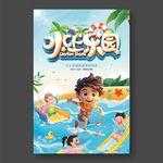 水上乐园海报