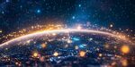 璀璨星空下的梦幻地球景观