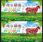 羊肉分解图