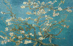 杏花油画