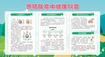 预防防治脑卒中宣传栏展板