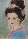 彩铅人物画