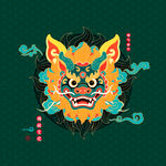 龙头插画