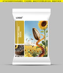 葵花籽瓜子种子包装设计大包可用