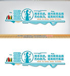 教师办公室文化墙