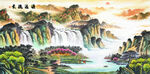 山水风景画