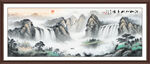 紫气东来国画