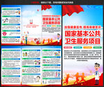 国家基本公共卫生服务项目宣传单