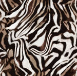 斑马纹布料纹理特写