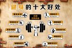 健身十大好处健身俱乐部广告