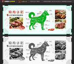 狗肉分割图