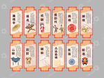 非遗文化展板