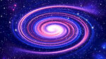漩涡星空星空素材
