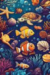 海底世界 多彩海洋生物绘景