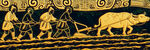 古代农耕场景图