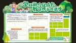 小学生板报 学校展板 黑板报 
