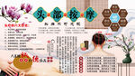 头部按摩背景墙