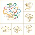 多样中式云纹图案设计