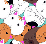 可爱猫咪头像图案集合