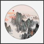新中式山水画